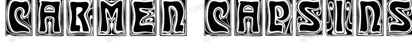 Carmen CapsInside字体转换